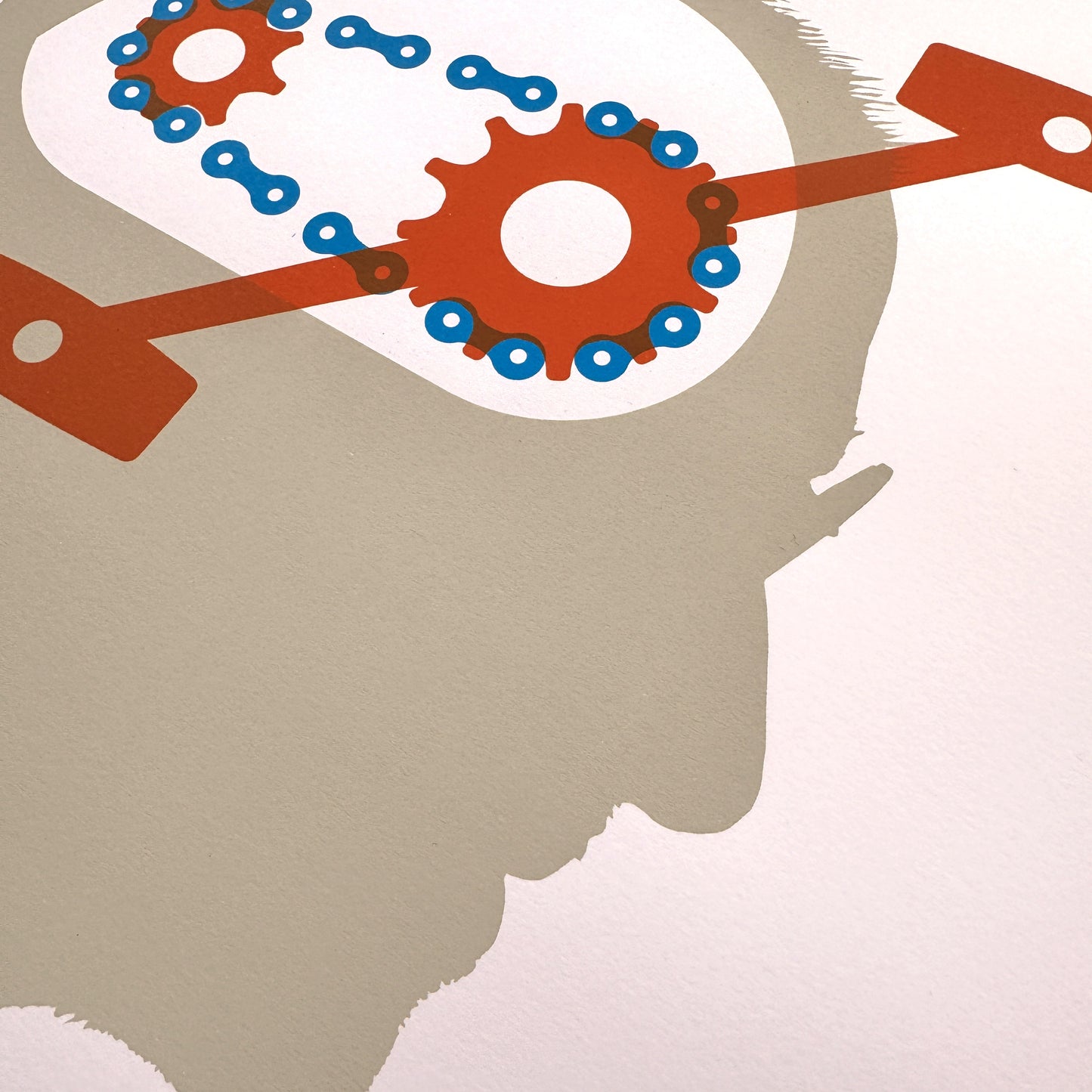 A Bicycle For Our Minds - Numbered Screenprint