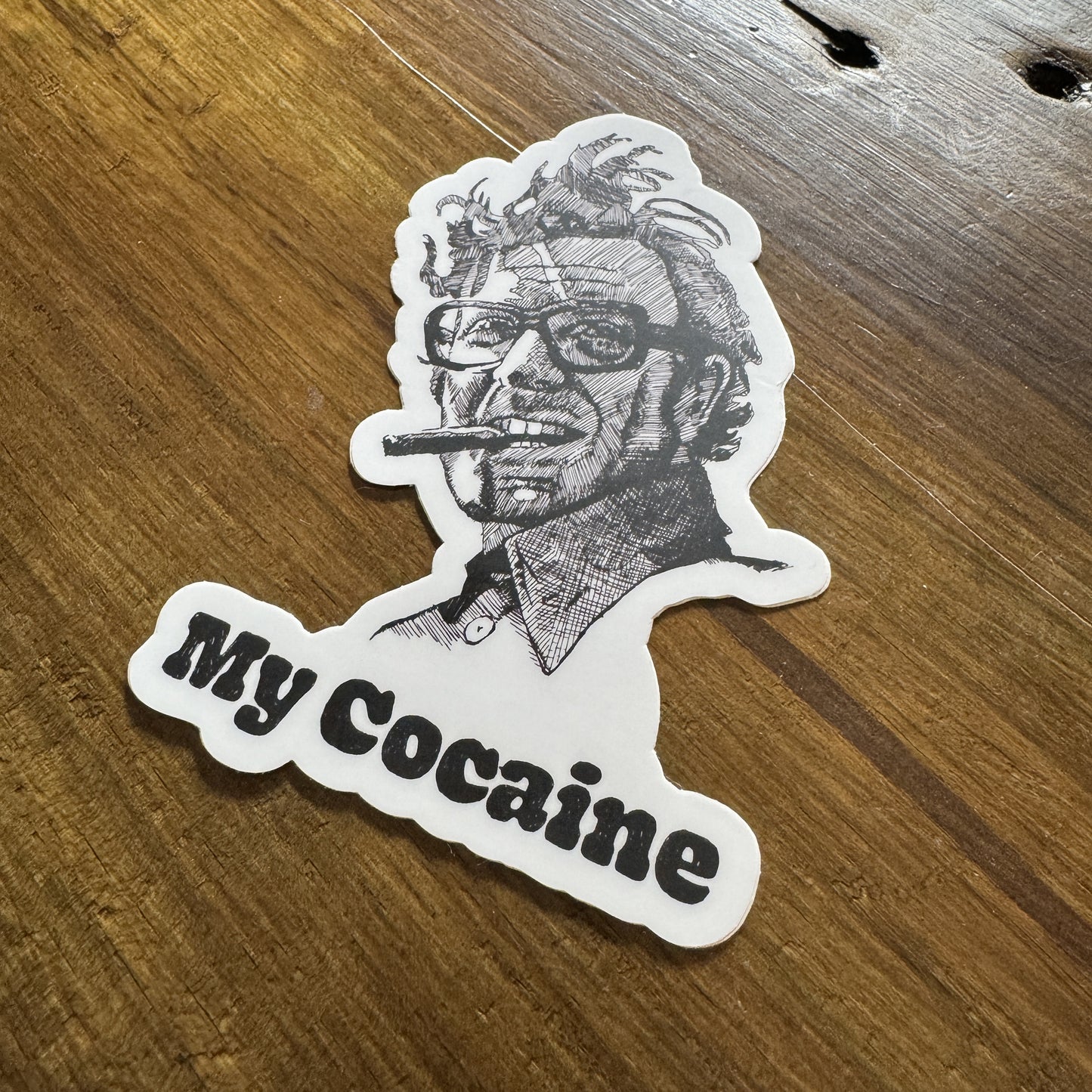 My Cocaine Sticker
