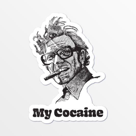 My Cocaine Sticker